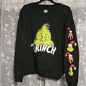The Grinch Black Sweater